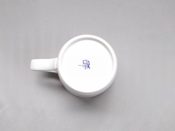 Cafe Mug Rim rust White mat - Crafted By Koyo Kiln