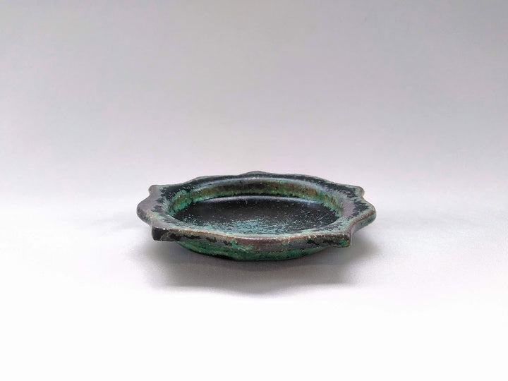 Matte Oribe Carved Rim Plate Small Plate - Crafted By Kazuhito Yamamoto