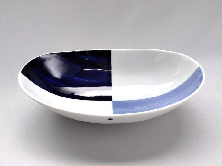 Dark city pine Oval Bowl - Crafted By Souta Kiln