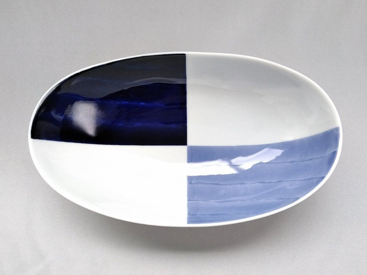Dark city pine Oval Bowl - Crafted By Souta Kiln