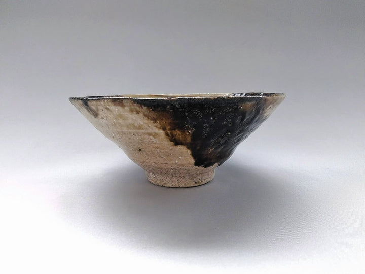 Iron-Glazed Rim Deep Bowl - Crafted By Seiji Okuda