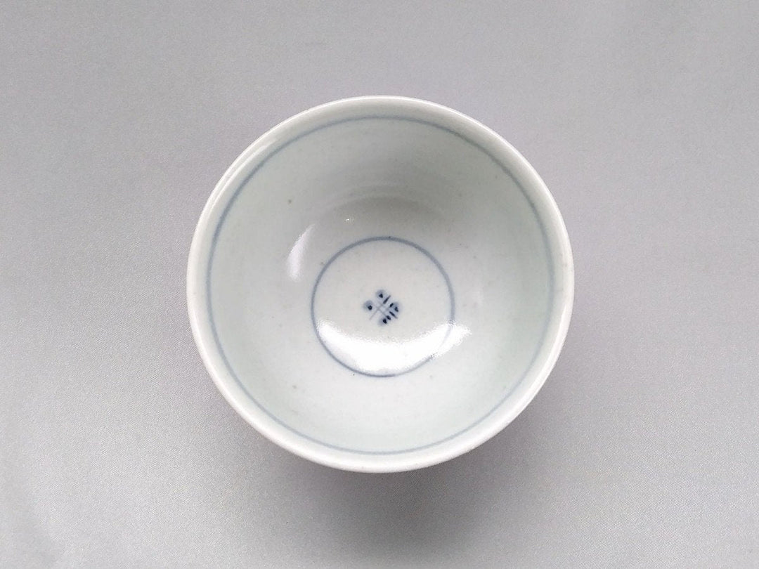 Old Underglazed sailboat grass Pattern kurawanka Small Bowl - Crafted By Pottery Ao