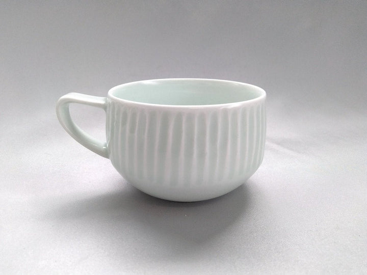 Ash Glazed Ridged Soup Cup - Crafted By Pottery Ao