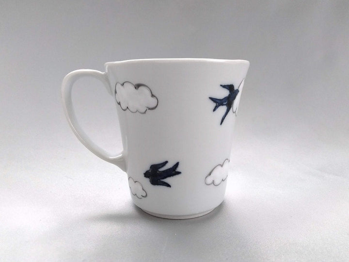 Cloud Swallow Mug - Crafted By Tokushichi Kiln