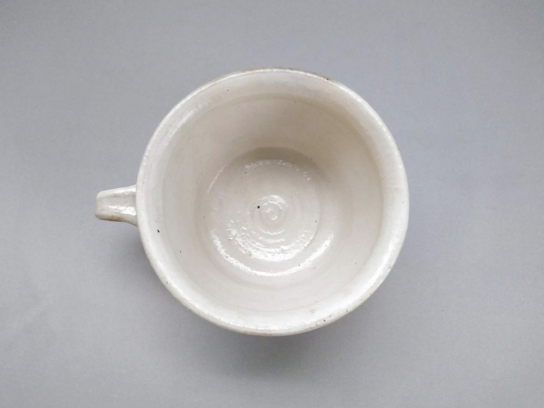 Iron Speckled Line-Carved Soup Cup Straight - Crafted By Furutani Pottery