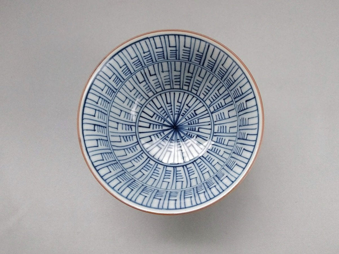 Large Rice Bowl with Inside and outer calendar - Crafted By Sozan kiln