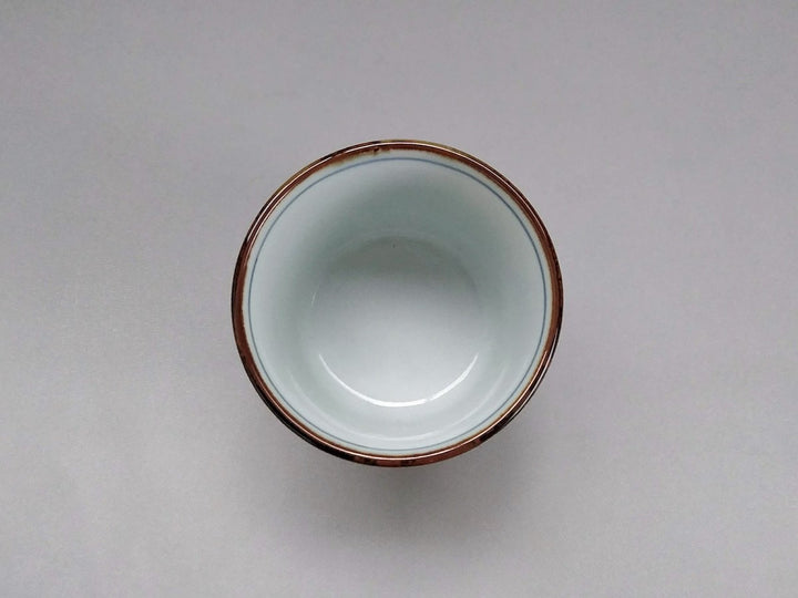 Sometsuke Shochikubai Soba Cup - Crafted By Kanemon Kiln