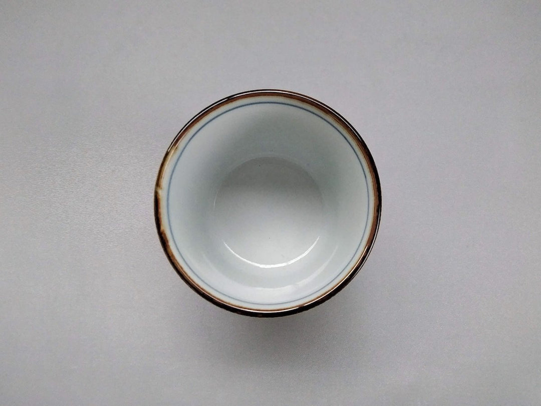 Sometsuke Rabbit Soba Cup - Crafted By Kanemon Kiln