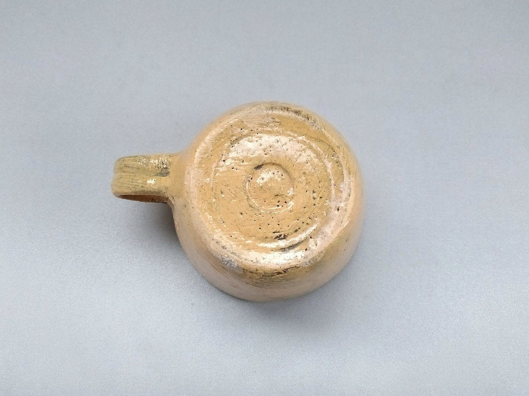 Painted Slip demitasse Yellow - Crafted By Takuya Ohara