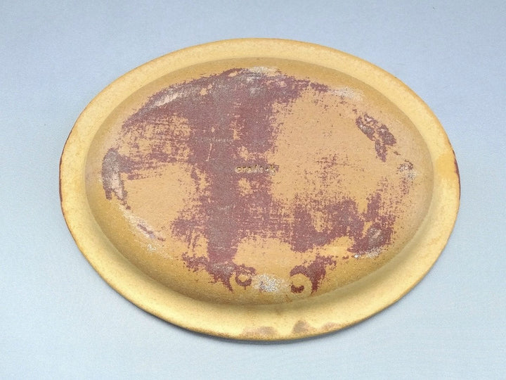 Color Matte Oval Plate M Yellow - Crafted By Takuya Ohara