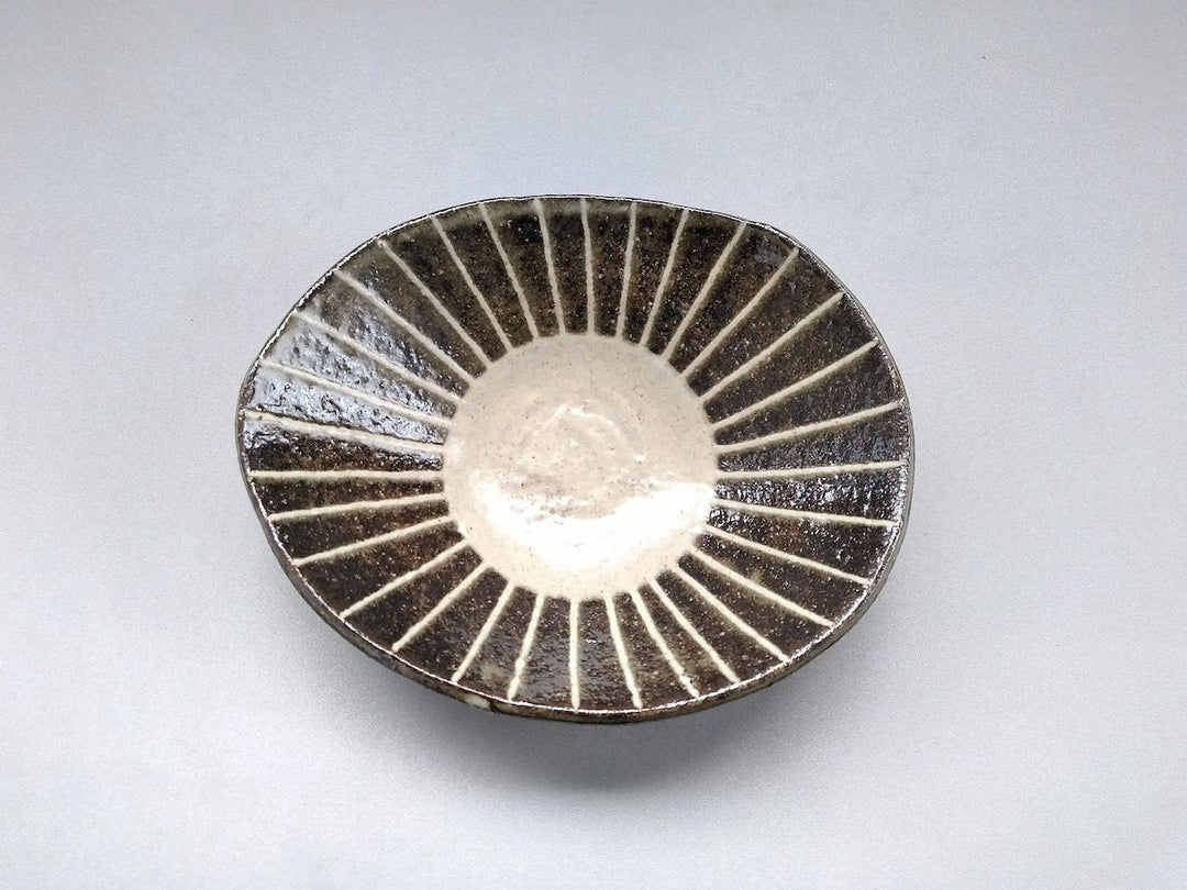 A rare deflection Small Bowl - Crafted By Seisaku Kusaka/Mari
