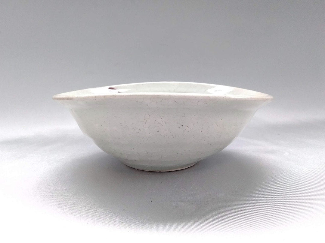 Red Leaf deflection Small Bowl - Crafted By Iwao Pottery