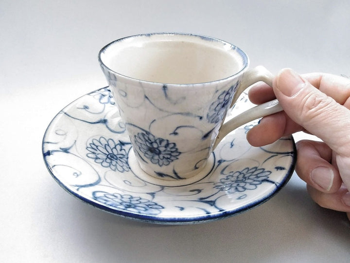 Flower Arabesque Coffee C/S - Crafted By Sozan Kiln