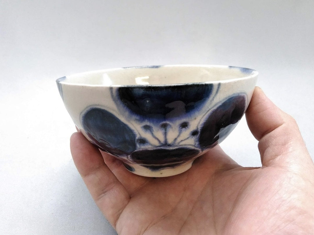 Hana Camellia Rice Bowl - Crafted By Sozan Kiln