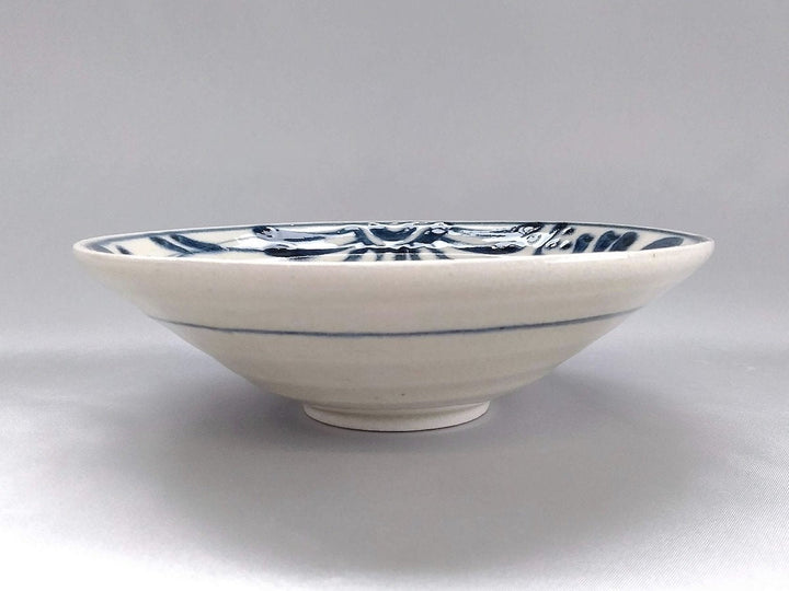 Annam Vine Arabesque 6-Sun Rim Bowl - Crafted By Sozan Kiln