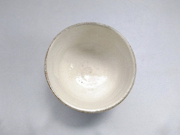 White Slip sogi Round Bowl - Crafted By Shinji Akane