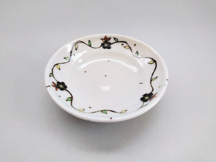 Colored Flower algae 3-Sun Plate - Crafted By Hidemasa Miyake