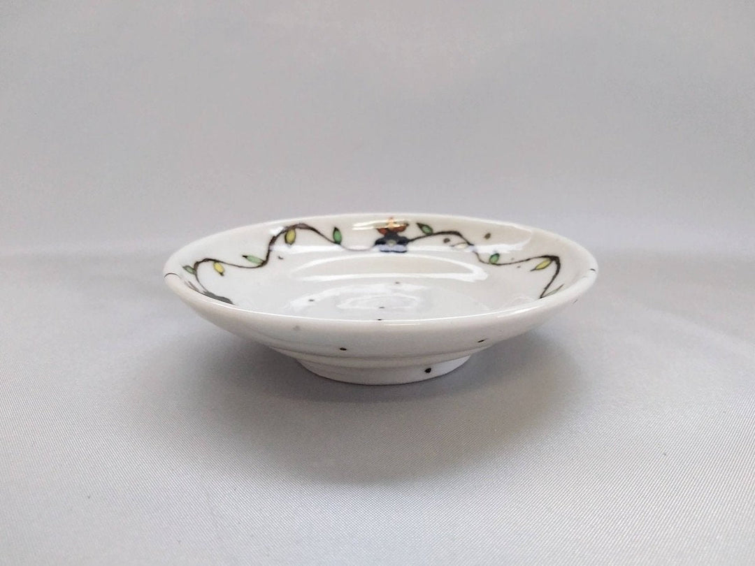 Colored Flower algae 3-Sun Plate - Crafted By Hidemasa Miyake