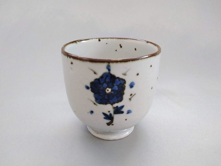 Underglazed Flower Pattern Tea Cup - Crafted By Hidemasa Miyake