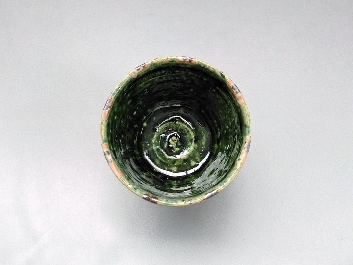 Oribe Striped Soba Cup - Crafted By Akihide Nakao