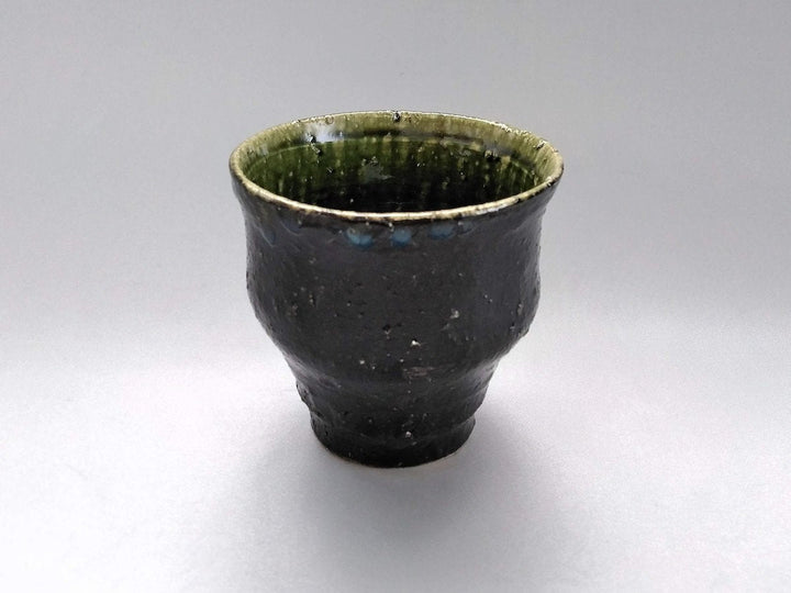 Inside Oribe Outer Black Shochu Cup High School - Crafted By Akihide Nakao