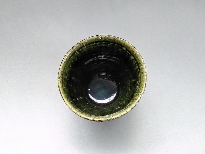 Inside Oribe Outer Black Shochu Cup High School - Crafted By Akihide Nakao
