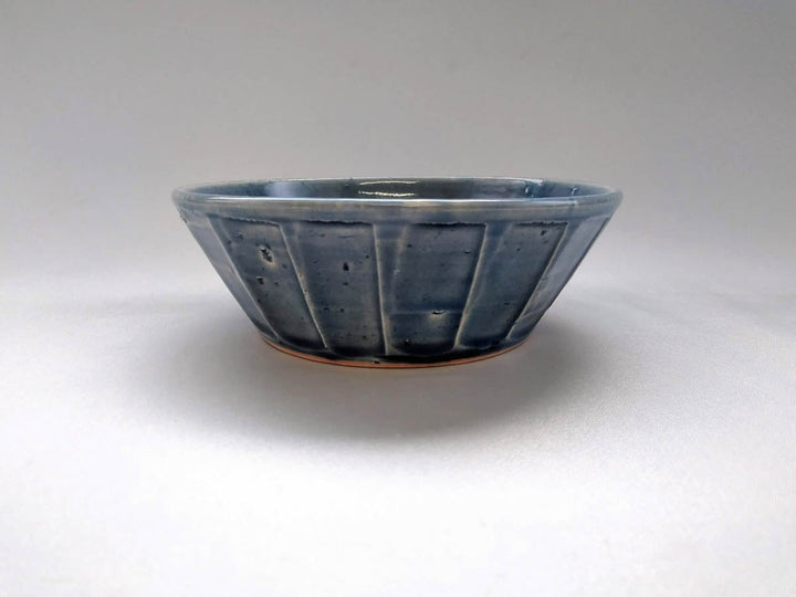 Light Blue Glazed Sogi Flat Small Bowl - Crafted By Shinji Akane