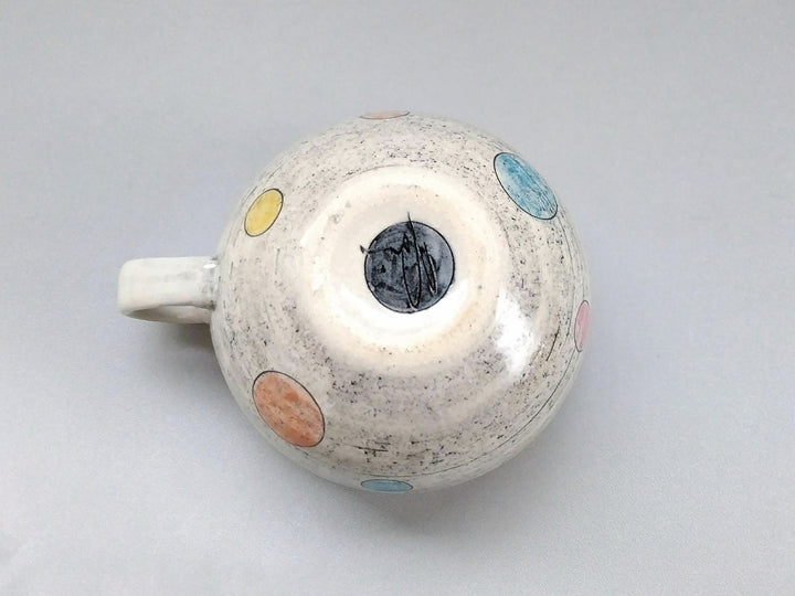Ippuku Mug Multi-Color Dot - Crafted By Kakurin Kiln
