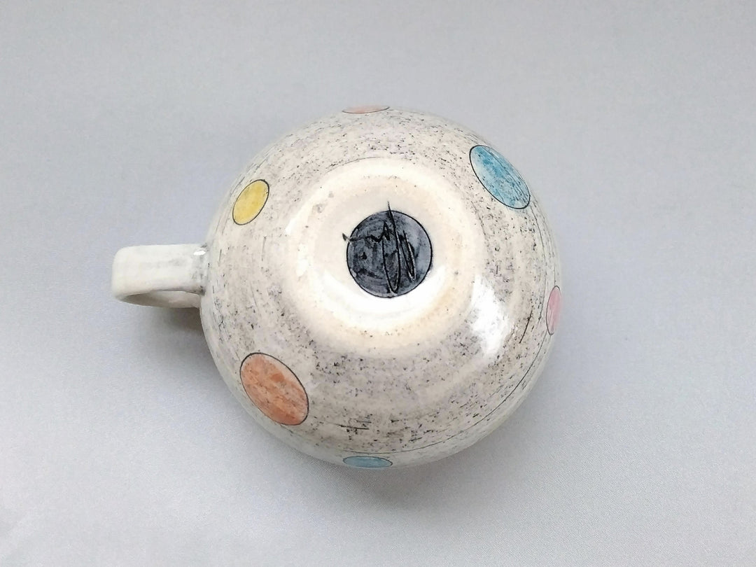 Ippuku Mug Multi-Color Dot - Crafted By Kakurin Kiln