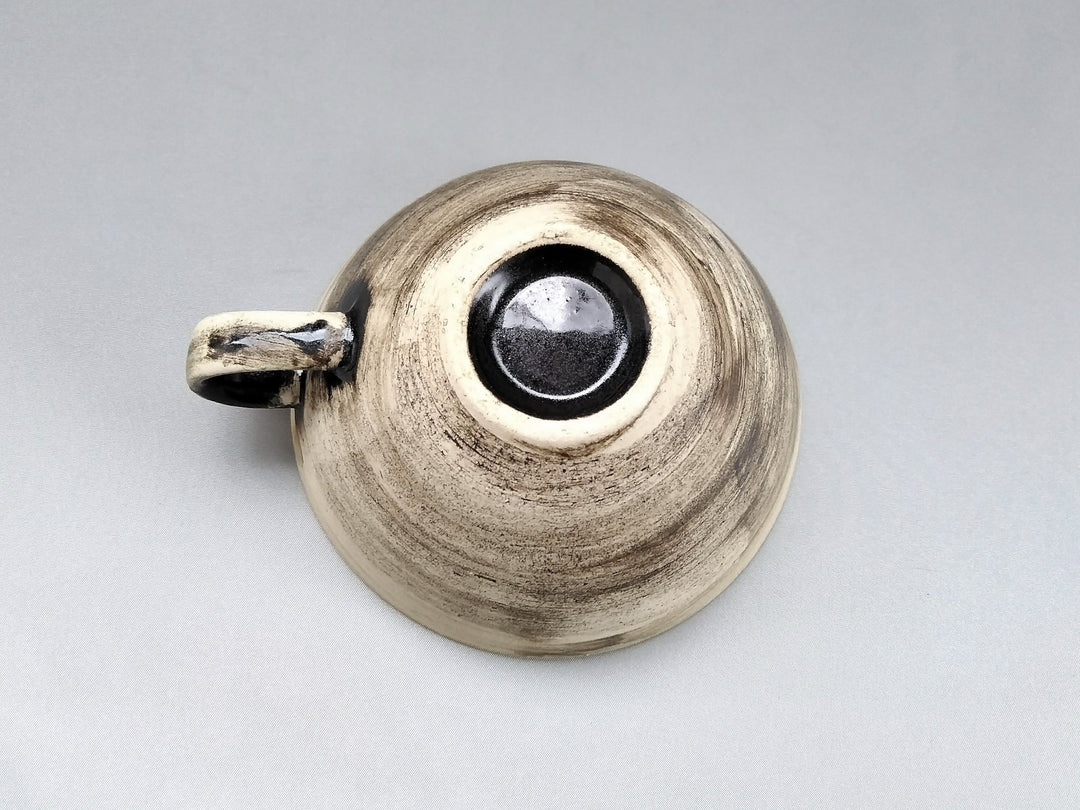 Kasuri Soup Cup White - Crafted By Kakurin Kiln