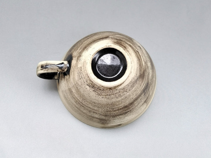 Kasuri Soup Cup White - Crafted By Kakurin Kiln
