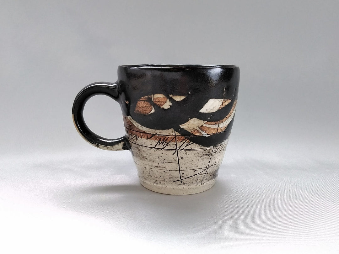 Yamaji Mug Black - Crafted By Kakurin Kiln