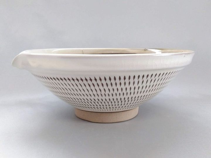 Extraordinary Katakuchi Sake Pourer Moribachi Large - Crafted By Hyozan Kiln