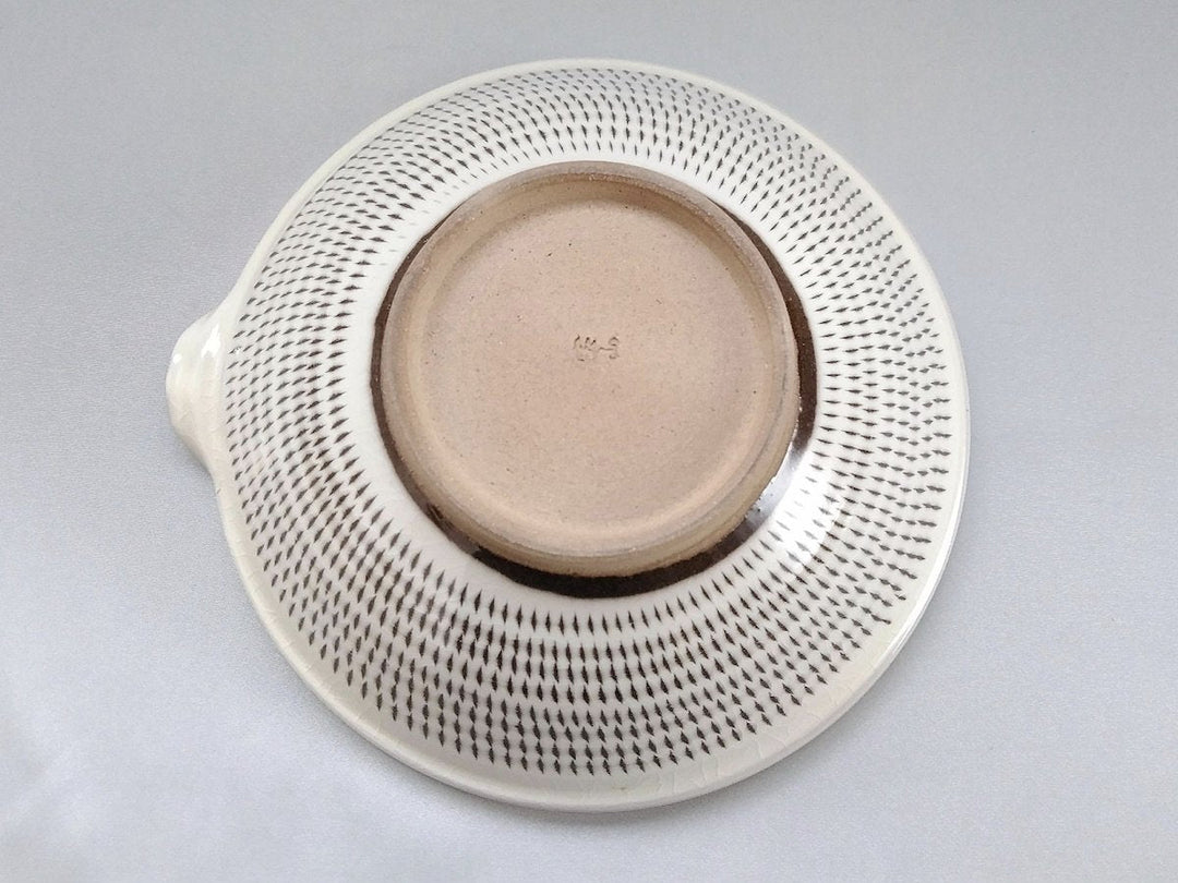 Extraordinary Katakuchi Sake Pourer Moribachi Large - Crafted By Hyozan Kiln