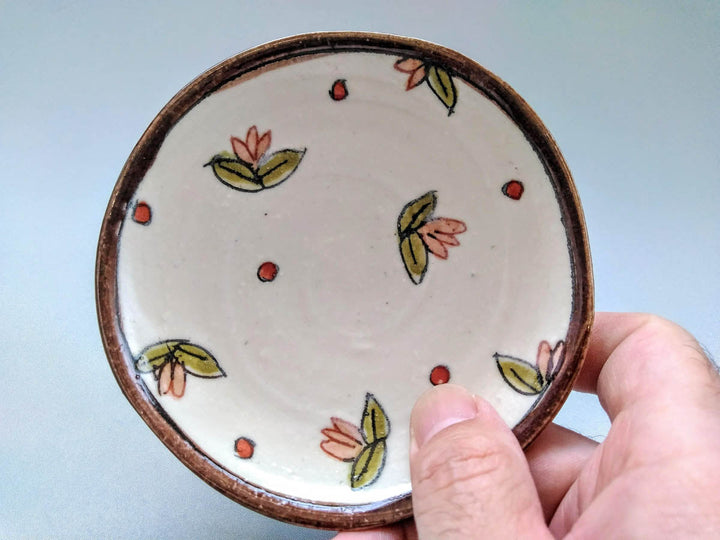 Round Small Plate Lotus - Crafted By Jun Kato