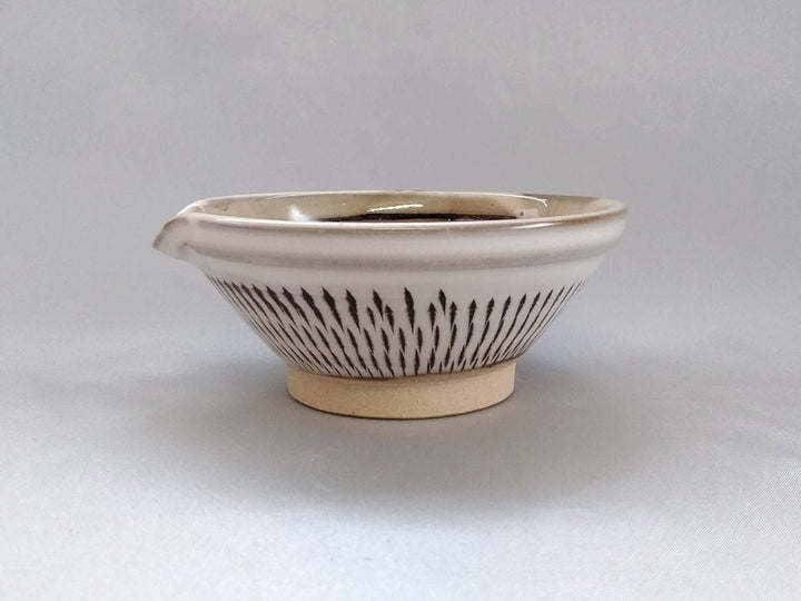 Extraordinary Katakuchi Sake Pourer Moribachi Small - Crafted By Hyozan Kiln