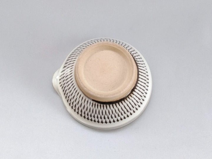 Extraordinary Katakuchi Sake Pourer Moribachi Small - Crafted By Hyozan Kiln