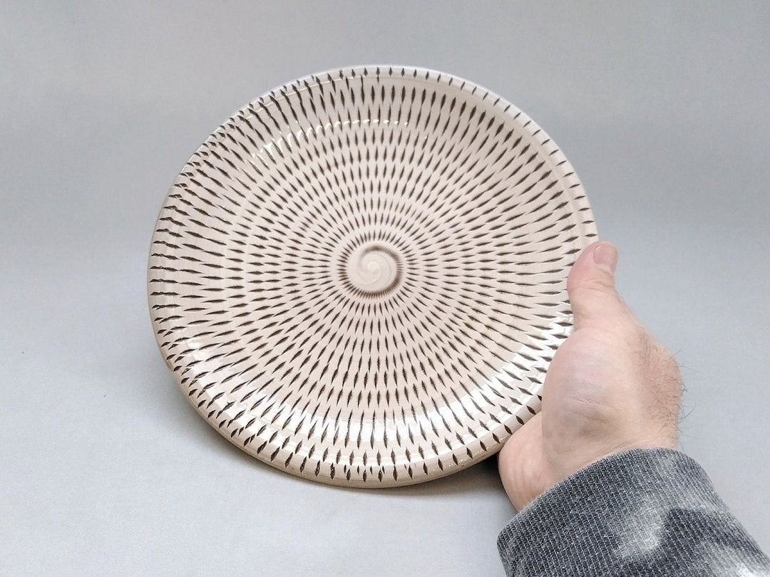 Flying plane 7-Sun Plate - Crafted By Hyozan Kiln