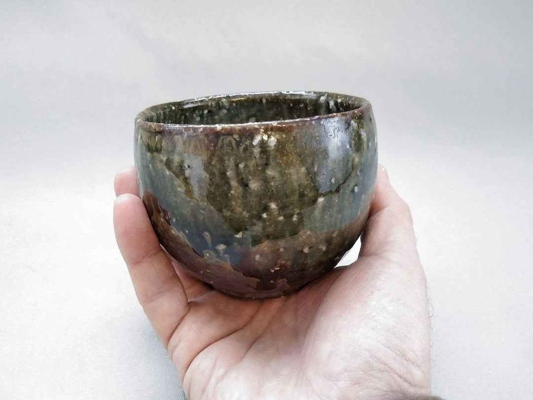 Shinko Gray Tea Cup - Crafted By Taizo Yamamoto