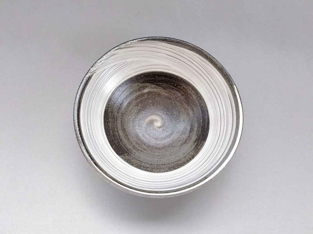 Brush Mark 5-Sun Shallow Bowl - Crafted By Norihiro Kawagoe
