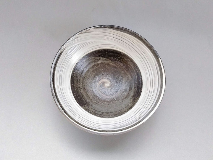 Brush Mark 5-Sun Shallow Bowl - Crafted By Norihiro Kawagoe