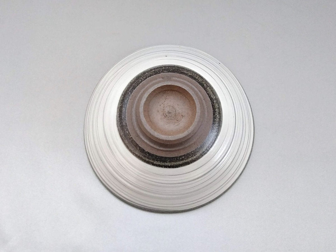 Brush Mark 5-Sun Shallow Bowl - Crafted By Norihiro Kawagoe