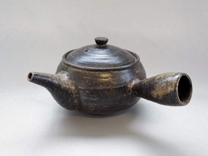 Gray-Black TeaPot - Crafted By Norihiro Kawagoe