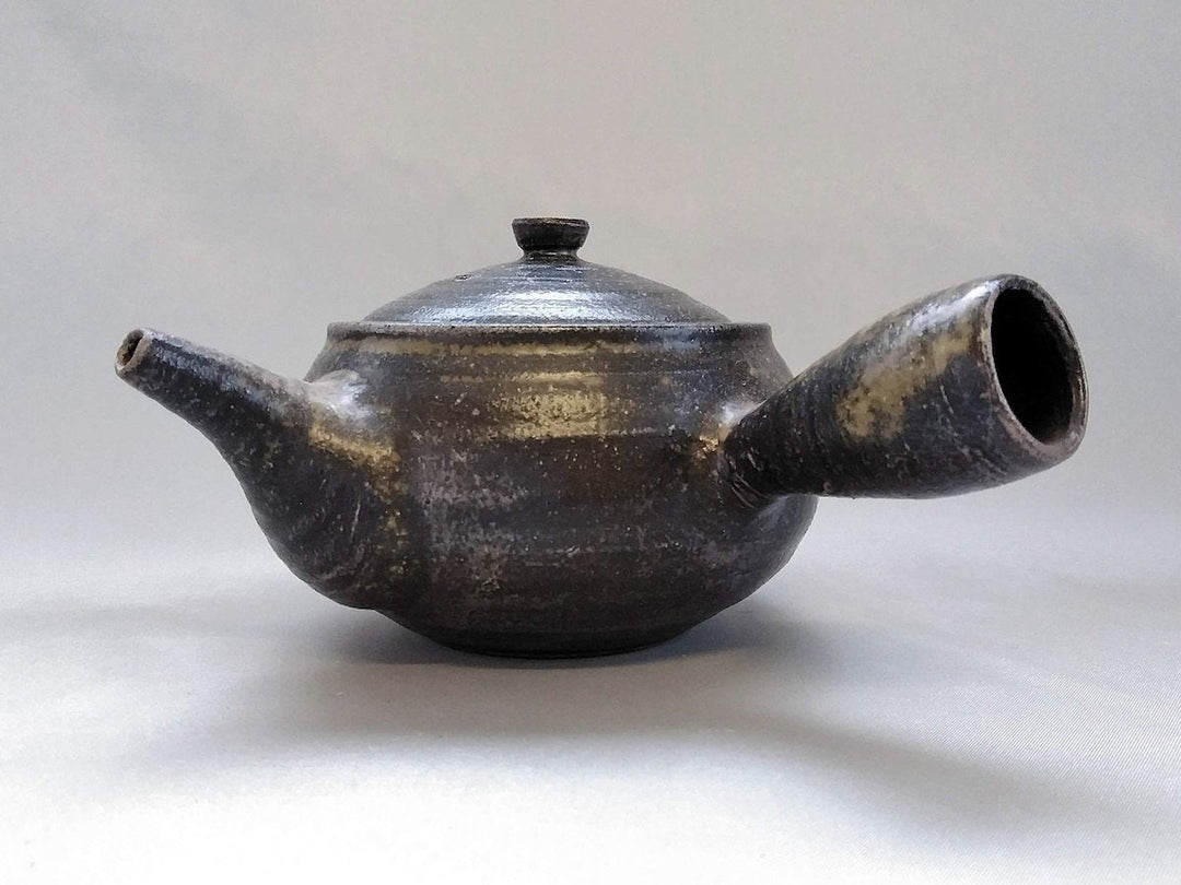 Gray-Black TeaPot - Crafted By Norihiro Kawagoe