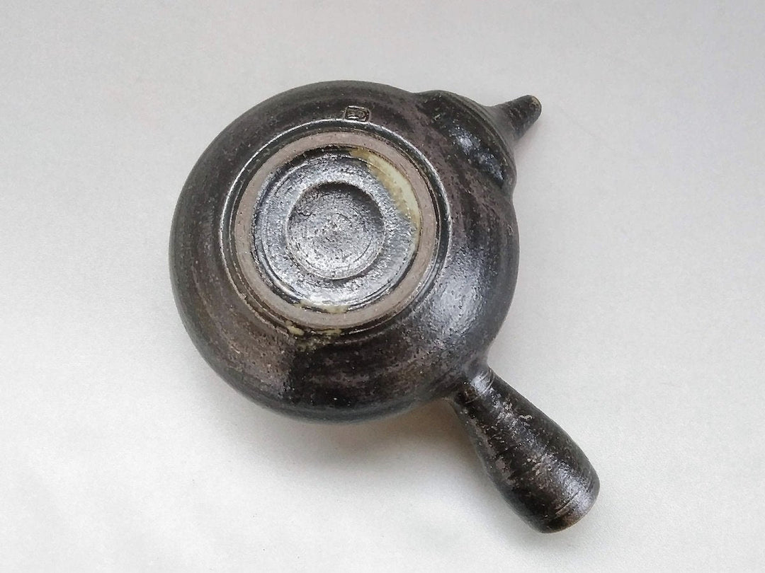 Gray-Black TeaPot - Crafted By Norihiro Kawagoe