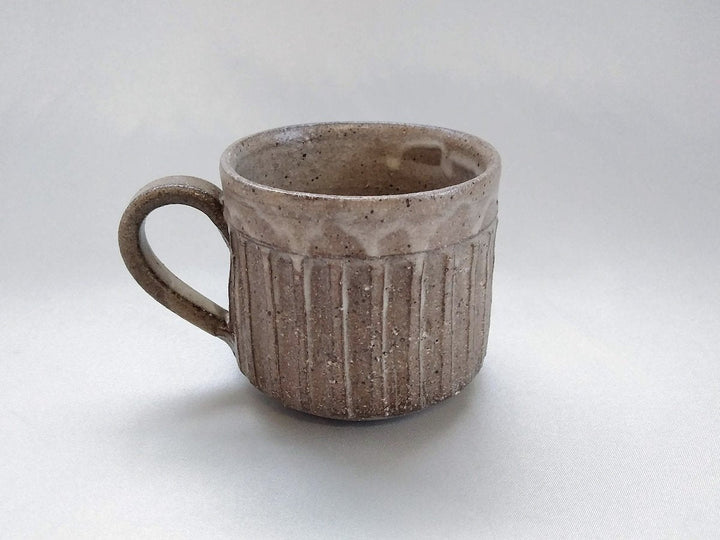 Ridged Mug Mocha - Crafted By Kiyohide Yokoi