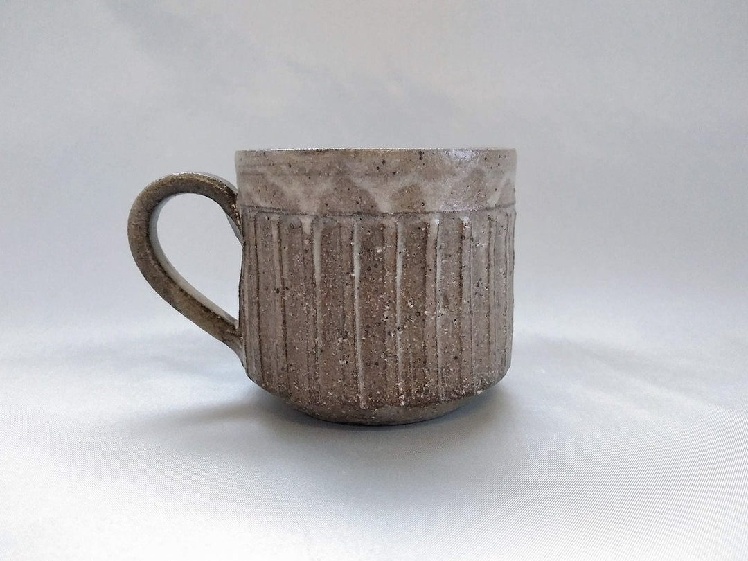 Ridged Mug Mocha - Crafted By Kiyohide Yokoi