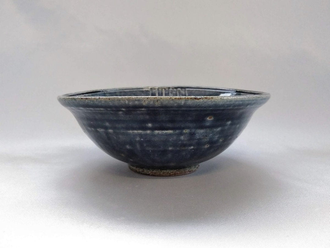 Deflection Small Bowl indigo Glazed - Crafted By Kiyohide Yokoi