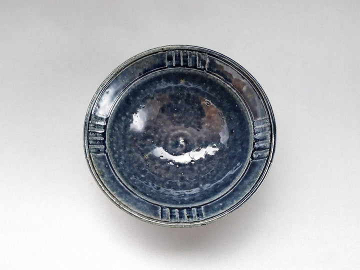 Deflection Small Bowl indigo Glazed - Crafted By Kiyohide Yokoi