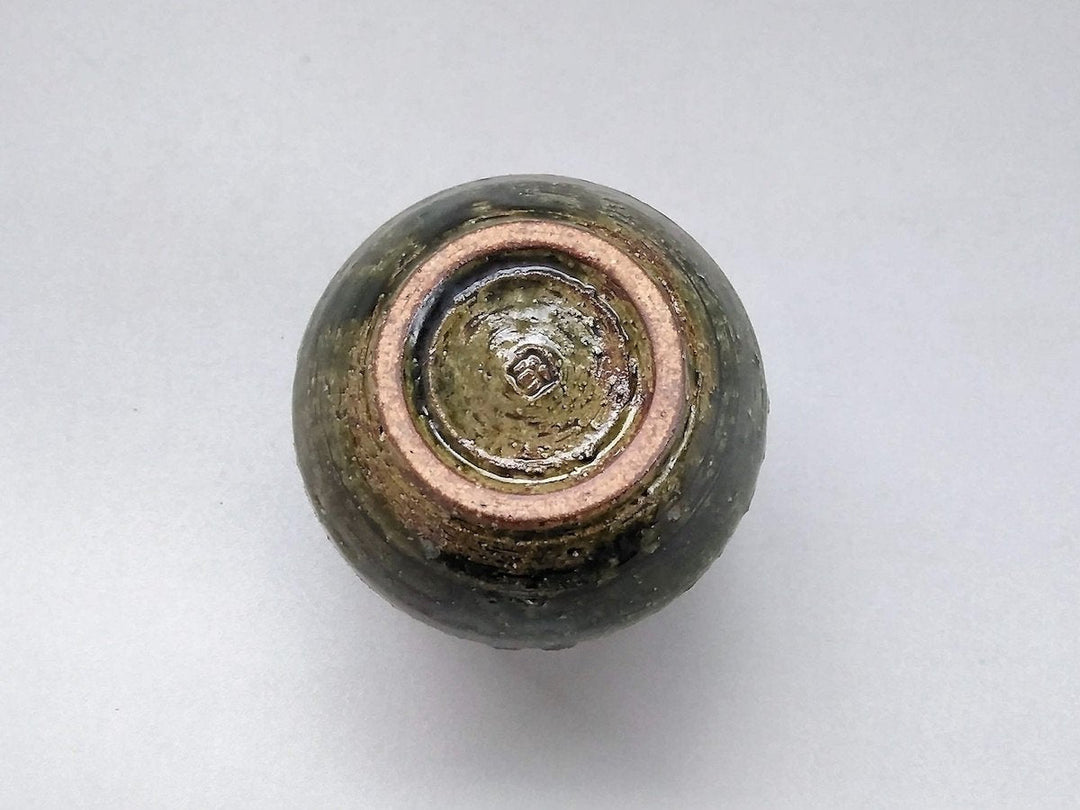 Ridged Free Cup Oribe - Crafted By Kiyohide Yokoi